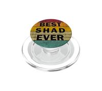 Nombre Personalizado Shad I Love Shad Retro Vintage Style PopSockets PopGrip para MagSafe