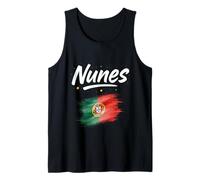 Nombre portugués de la Bandera de Nunes Portugal Camiseta sin Mangas