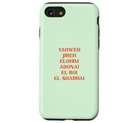 Nombres De Dios Yahweh El ROI Jireh Christian Carcasa para iPhone SE (2020) / 7/8