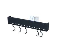 Nomess Copenhagen Estante de pared So-Hooked negro