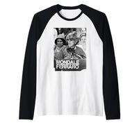 Nominada demócrata Estadounidense Geraldine Ferraro por Michael Grecco Camiseta Manga Raglan