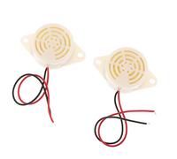 non-brand 2X Alarma Sonora Intermitente SFM-27 DC 3-24V 95DB Pitido Intermitente Sonda Electrónica Zumbador