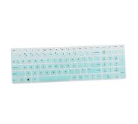 Non-brand Cubierta De La Piel del Teclado De Escritorio De Silicona para HP 15.6 Pulgadas BF Portátil - Verde Claro
