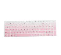 Non-brand Cubierta De La Piel del Teclado De Escritorio De Silicona para HP 15.6 Pulgadas BF Portátil - Rosa Claro
