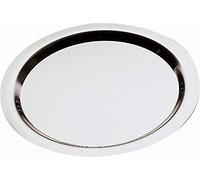 Non Branded APS 1335 Bandeja Finesse de Acero Inoxidable, Redondo, 35 cm