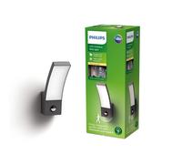 Non-Connected The Philips Splay wall light in anthracite adds a modern loo NUEVO