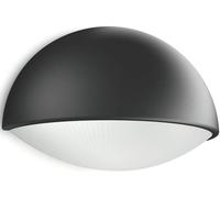 Non-Connected This half-moon Philips myGarden Dust LED wall light in alumi NUEVO