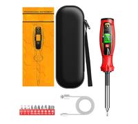 Non-contact Voltage Tester - Safe Insulated Design, Electric Screwdriver Style Live Wire Detector, Fast Accurate Voltage Sensor Tool For Home Office Garage Workshop Electrical Outlets Lighting Hvac