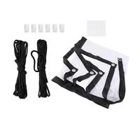 Non Crease White Projector Screen 169 Thicken Portable Soft Polyester Projection Curtain for Outdoor Camping Movie Home Theater White Black 40in 60in 72in 84in 100in 120in (60 Inches)