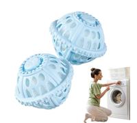 Non-Detergent Laundry Dryer Balls - 6 Pack for Washing Machine Use, Anti-Knot Home Cleaning Tool for Clothes, Eco-Friendly Reusable Laundry Supplies for Families College Students Vacation Travel