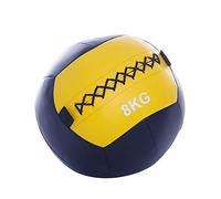 Non-Elastic Leather Yoga Fitness Ball Wall Ball Used for Waist and Abdomen Training Agility Training 8KG