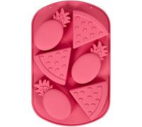 Non-Food Items TRPCL PRTY - Molde de silicona para fiestas tropicales (6 compartimentos)