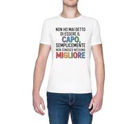 Non Ho MAI Detto Di Essere Il Capo Blanca Hombre Camiseta White Men's T-Shirt tee
