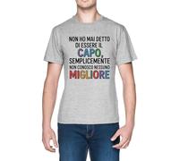 Non Ho MAI Detto Di Essere Il Capo Grey Men's T-Shirt tee