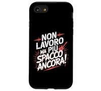 Non LAVORO MA PIU SPACCO Ancora! Pensione Uomo Divertente Carcasa para iPhone SE (2020) / 7/8