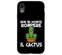 Non mi dovete rompere il cactus Non ne posso più Irriverente Carcasa para iPhone XR