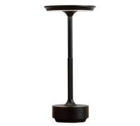 Non Nobis] Lámpara LED superior, inalámbrica, recargable, táctil, con atenuador, interior y exterior