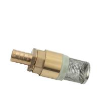 Non-Return Valve Suction Strainer Foot Valve Hose Connection 19 25 Mm 3/4in 1in Suitable For Agricultural Irrigation(3 4inch valves)