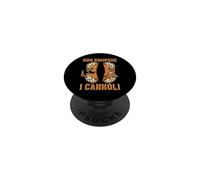 Non Rompere I Cannoli - Diseño de Humor Italiano Vintage PopSockets PopGrip Adhesivo