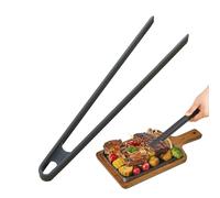 Non-Scratch Silicone Kitchen Tongs - Heat Resistant BBQ Grilling & Serving Tongs, Heavy Duty Food Grade Silicone | For Cooking Barbecue Salad & Dim Sum, Lightweight 103g Ergonomic Tool