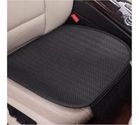 Non-slip Car Seat Pad for Summer Breathable and Refreshing, New Universal Bottom Seat Covers for Cars of Front Seats, Breathable & Anti-Slip Cotton Car Seat Covers with Pocket (Black,1 Front Seat)
