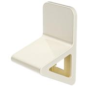 Non Slip Footrest - Shower Shaving Step for Bathroom Use | ABS Body with Stable Triangular Shape, Compact Pedicure Pedal, Leg Assist Accessory for Grooming Home Spa Daily