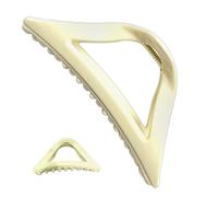 Non Slip Hair Clips, Triangular Silicone Claw, 11.5x4.8cm/4.53x1.89 inches