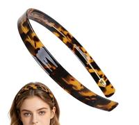 Non Slip Headbands, Fashion Hair Accessories, Women Styling Bands Comfortable Elastic Grip, for Summer Daily Wear Bathroom Vanity Salon Workout Makeup Washing Face Control Accessory Use 5.47x4.92in