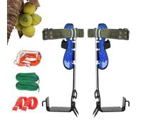 Non Slip Pole Climbing Kit - Safety Strap Pedal Equipment, Adjustable Climb