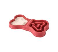 Non-Slip Puppy Bowl, Slow Feeder Dog Bowl, Anti-Slip Design for Eating, Portable Pet Feeder for Healthy Digestion, Sturdy Food Dish for Home, Travel, Indoor, and Outdoor Use