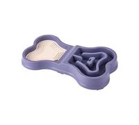Non-Slip Puppy Bowl, Slow Feeder Dog Bowl, Anti-Slip Design for Eating, Portable Pet Feeder for Healthy Digestion, Sturdy Food Dish for Home, Travel, Indoor, and Outdoor Use