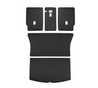 Non Slip Rubber Boot Mat Cobertura Ambos Lados del Maletero Protector Respaldo Asiento Alfombrilla Antisuciedad para Tesla Model Y Juniper(5pcs For MY Juniper)