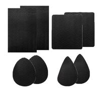 Non-Slip Shoe Soles,Sole Shoes Repair Self-adhesive Cuttable,Antideslizante,Combinación (Cuatro Pares)