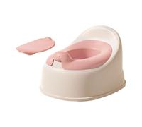 Non-Slip Travel Potty, Portable Toilet, 11x13 Inches Floor Potty with Removable Bowl, Easy Clean Seat, Boys Girls Pottys with Splash Guard, Driving Toilet for Home and Trips