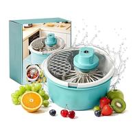 Non-Slip Vegetable Washer Electric Berry Produce Lettuce Spinner