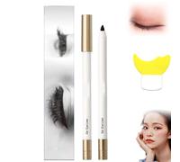 Non-Smudging Waterproof Long-Lasting Eyeliner Pencil,Eyeliner Stick Drying Lastin, Long Lasting Eyeliner 24 Hour Waterproof,Eye Liner Waterproof Smudge Proof Pencil With Sharpener (Brown)