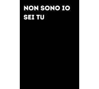 Non sono io sei tu - Taccuino divertente per appunti e idee | Quaderno simpatico da ufficio: Taccuino divertente per appunti, idee e pensieri | Regalo ... amici e amiche | Umorismo da ufficio