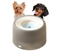 Non Spill Dog Water Bowl Stainless Steel Drinking Dispenser 1000ml