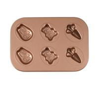 Non Stick Muffin Tin Pan, Metal Cupcake Baking Mold, Even Baking Function with Consistent Heat Distribution, 26.5x18.5x2cm, Heavy Duty Bakeware Tool, Ideal for Home Kitchen Party Birthday Use