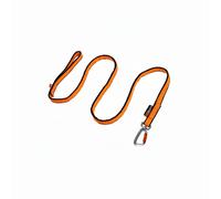 Non-stop dogwear Bungee Correa Elástica Negra y Naranja para perros