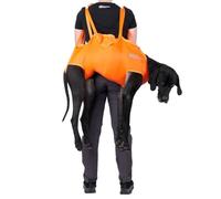 Non-Stop Dogwear Correa de rescate para perros, naranja, talla L