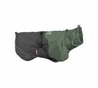Non-stop dogwear Fjord Chubasquero Impermeable Negro y Verde para perros
