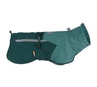 Non-Stop Dogwear Fjord Raincoat 2.0, Impermeable para Perros, Verde Azulado, Talla 45