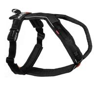 Non-Stop dogwear Line Harness 5.0 |214| Arnés de guía y uso diario, color: negro, talla: G 3