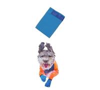 Non-stop dogwear Long Distance Booties - Botines de larga distancia (4 unidades), color azul
