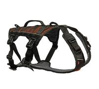 Non-Stop Dogwear Rock Arnés largo, negro/naranja, XL