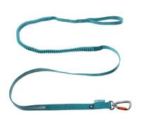 Non-Stop Dogwear Touring - Correa elástica, color verde azulado, 2,8 m/13 mm