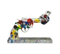 Non Violence Decoración Tennis for Peace 19 cm Multi