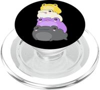 Nonbinary Flag Color Frogs Subtle Enby Pride Cute Aesthetic PopSockets PopGrip para MagSafe