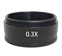 NONDK 0,3X 0,5X 0,7X 2,0X Lente Barlow Auxiliar con Rosca M42mm para Lentes Ópticas de C de 120X 180X 200X 300X 500X A